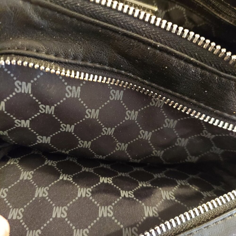 STEVE MADDEN SHOULDER BAG WITH SILVER METAL LETTERS - Picture 5 of 9